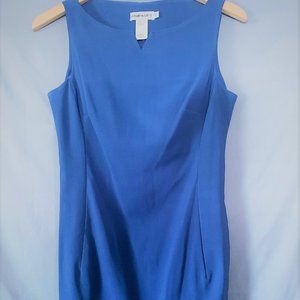 WOMANS DRESS BLUE STRECHY SLEEK SIZE 7